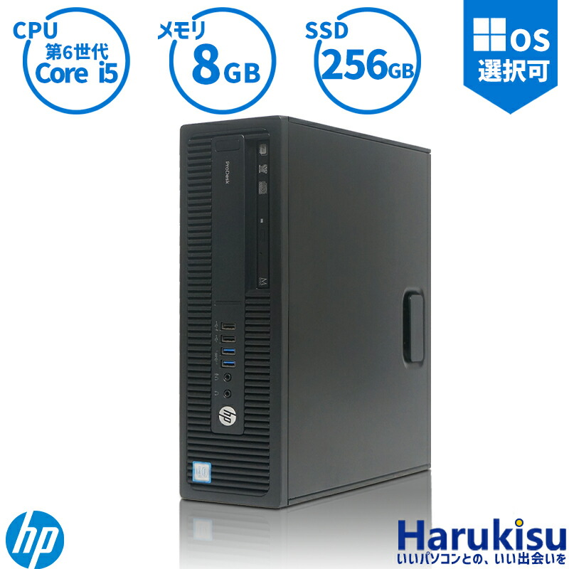 ☆HP600 i3-6100 12GB 新品SSD＋HDD Win10 整備済み品】HP Prodesk600G2 SFF intel i3 6100