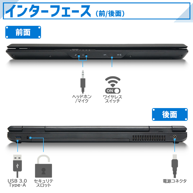 NEC VersaPro タイプVD おまかせ テンキー搭載 ノートパソコン WIFI