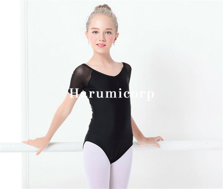 バレエレオタード子供半袖スカートなしバレエ用品新体操バレエ形体服子供服女の子ダンス衣装体操ピアノ発表会練習着試験演出服フォーマル演奏会お姫様韓国子供服ジュニアベビー服可愛いおしゃれ新品110cm120cm130cm140cm150cm160cm