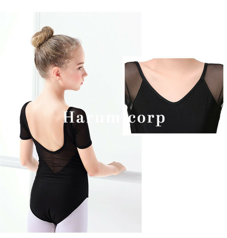 バレエレオタード子供半袖スカートなしバレエ用品新体操バレエ形体服子供服女の子ダンス衣装体操ピアノ発表会練習着試験演出服フォーマル演奏会お姫様韓国子供服ジュニアベビー服可愛いおしゃれ新品110cm120cm130cm140cm150cm160cm