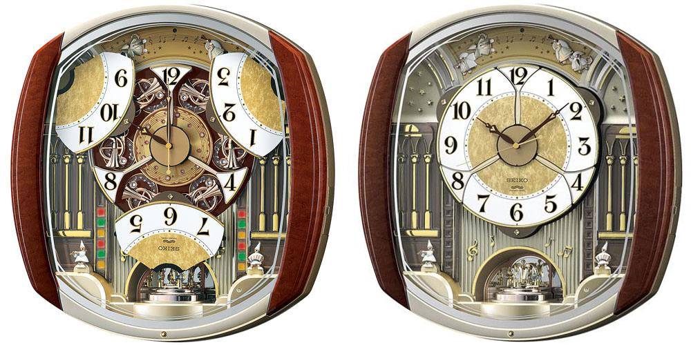 【セイコー】SEIKO 電波掛け時計 ウエーブシンフォニー・AM251P Yahoo!オークション - 【動作品】SEIKO セイコー 電波掛け時計