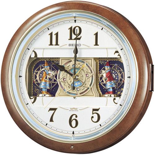 【 名入れ 文字記号入れ 無料】貨物輸送無料！高声遣い SEIKO 【セイコー】 電磁波からくり時辰儀 RE559H【RP】〈時辰儀〉