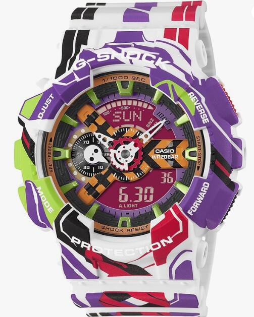 新品G-SHOCK エヴァンゲリオン30周年モデル GA-110EV-3AJR G-SHOCK エヴァンゲリオン 30周年モデル GA-110EV-3AJR - メルカリ