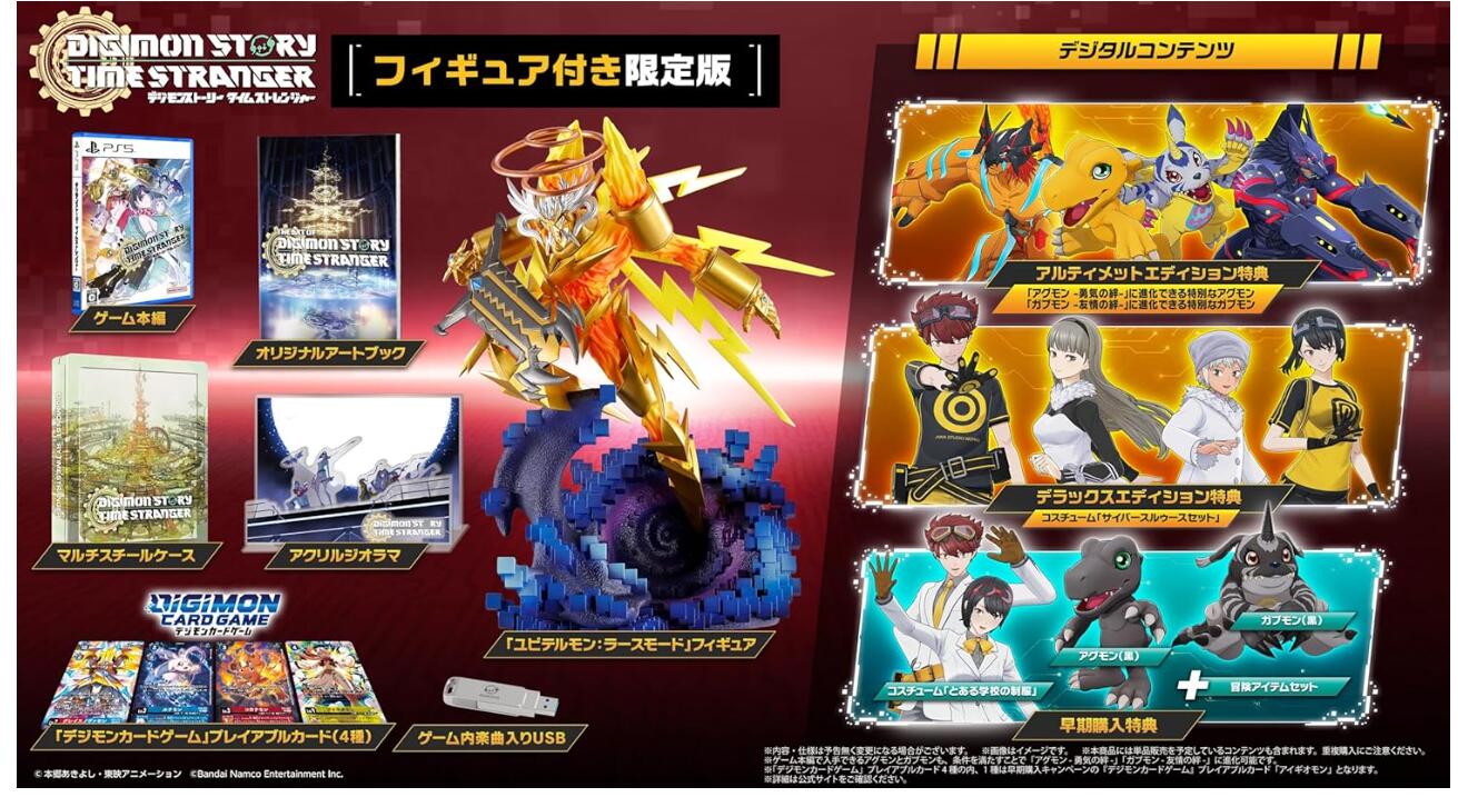 楽天市場】デジモンストーリー タイムストレンジャー フィギュア付き