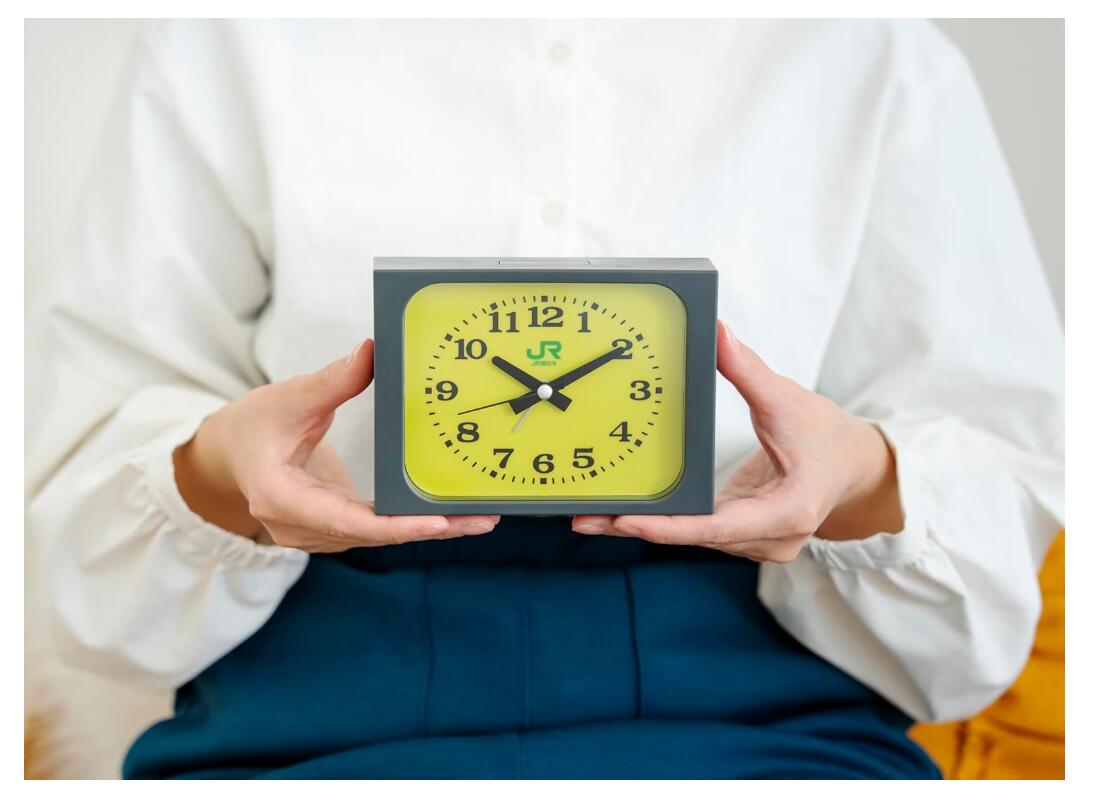 送料込み　JR東日本　電子時計 楽天市場】1月発売 予約 JR東日本 みどりの駅時計BOOK (TJMOOK