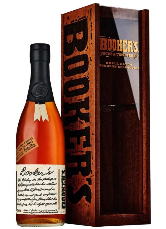 楽天市場】[木箱入]ブッカーズ 60〜65度 750ml 2024 クラフトバーボン