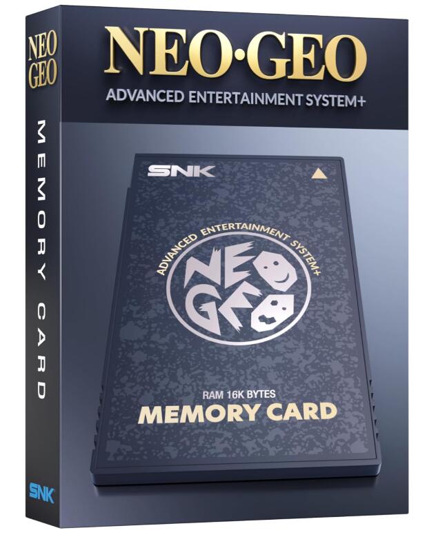 NEOGEO AES+ メモリーカード(ブラック)｜はるぽよ　店