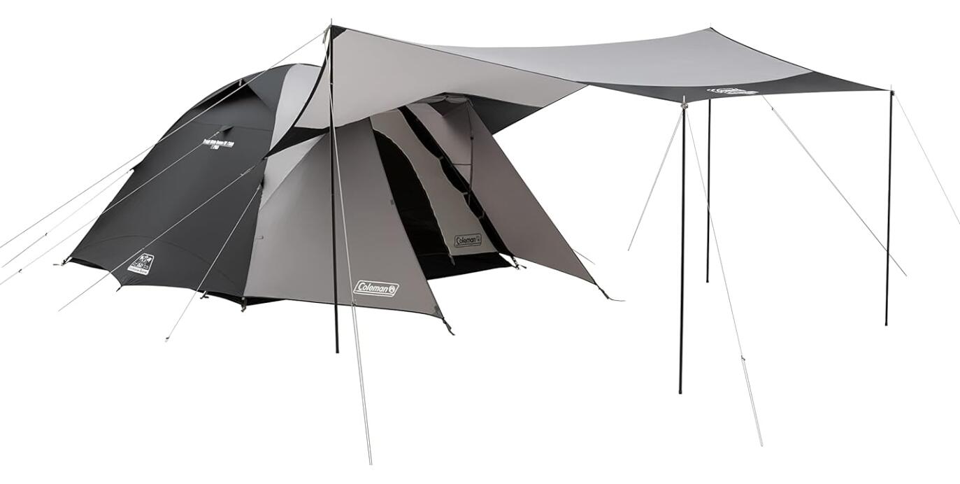 Coleman - コールマンタフワイド300テント　プラス　ヘキサタープM セット販売　［良品］ Amazon | コールマン(Coleman) テント タフワイドドームIV/300