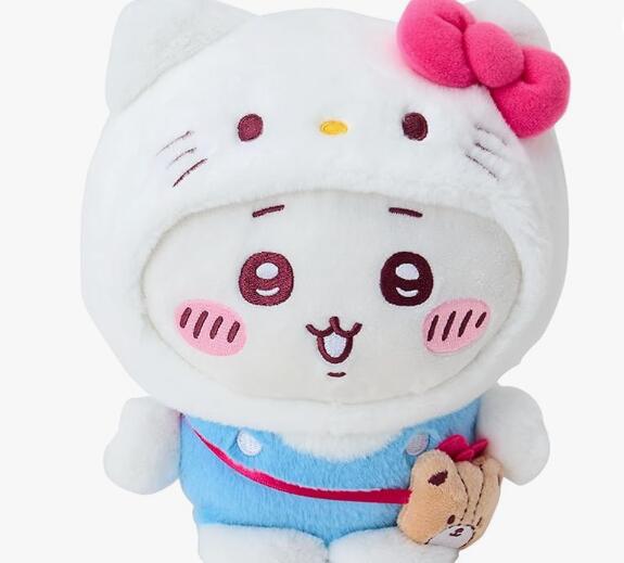 ちいかわ ハチワレ シナモロール ぬいぐるみ　2個セット ちいかわ サンリオコラボ ハチワレ シナモロールぬいぐるみと