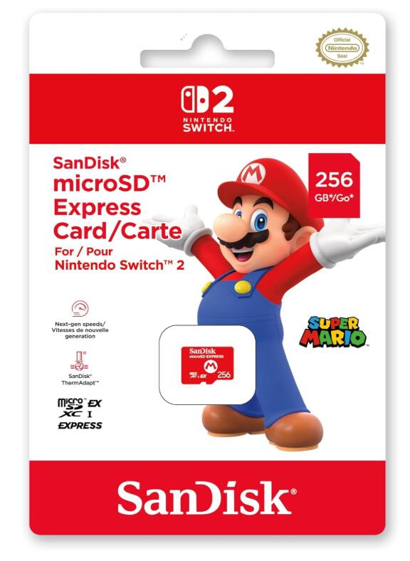 SAMSUNG - SAMSUNG Switch2用 Express SD 256GB Switch2 SDカード microSD Express Card 256 - メルカリ