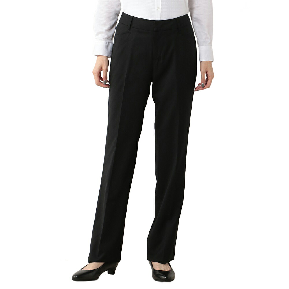 国産 パンツ Vivi Fleurs ストレート ブラック ウォッシャブル ビジネス レディース スーツのはるやま 高速配送 Www Amjobzglobal Com