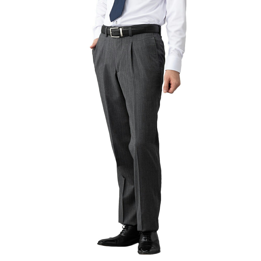 半額sale スラックス メンズパンツ ビジネスパンツ ワンタック 奇跡のパンツ アイパンツ パンツウォッシャブル 秋冬 Regent グレー ヘリンボン 激安人気新品 Esdm Jatimprov Go Id