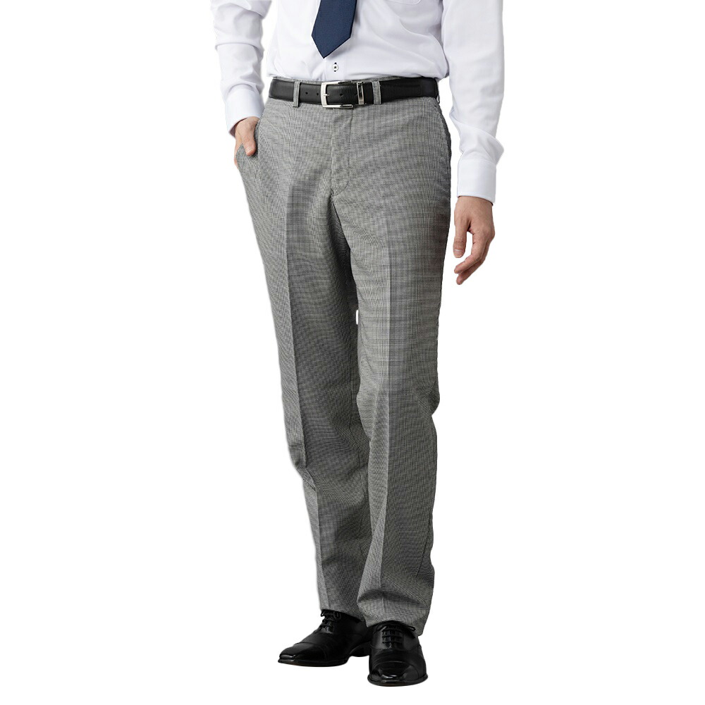 メーカー包装済 楽天市場 スラックス メンズパンツ ビジネスパンツ ノータック 奇跡のパンツ アイパンツ パンツウォッシャブル 秋冬 Ibs シロクロ 千鳥格子 紳士服はるやま 売り切れ必至 Advance Com Ec