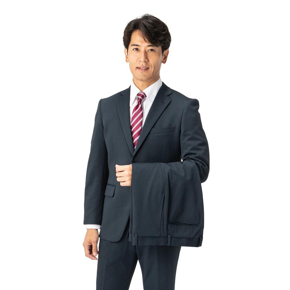 21特集 スーツ ネービー 秋冬 I B S スタンダード ２ピース スーツ 全品ポイント10倍 A6のみ 値下げ オリジナル 防シワ ツーパンツ 上下洗濯可 ストレッチ ニットスーツ Tmaust Com