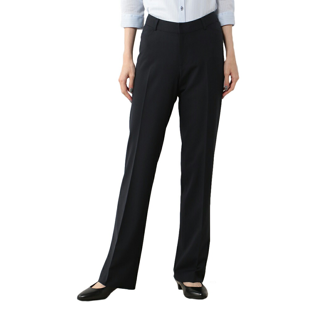 国内外の人気 パンツ S M Knightsbridge ストレート ネイビー ストレッチ ウォッシャブル ビジネス レディース スーツのはるやま 21特集 Porsche Com Mk