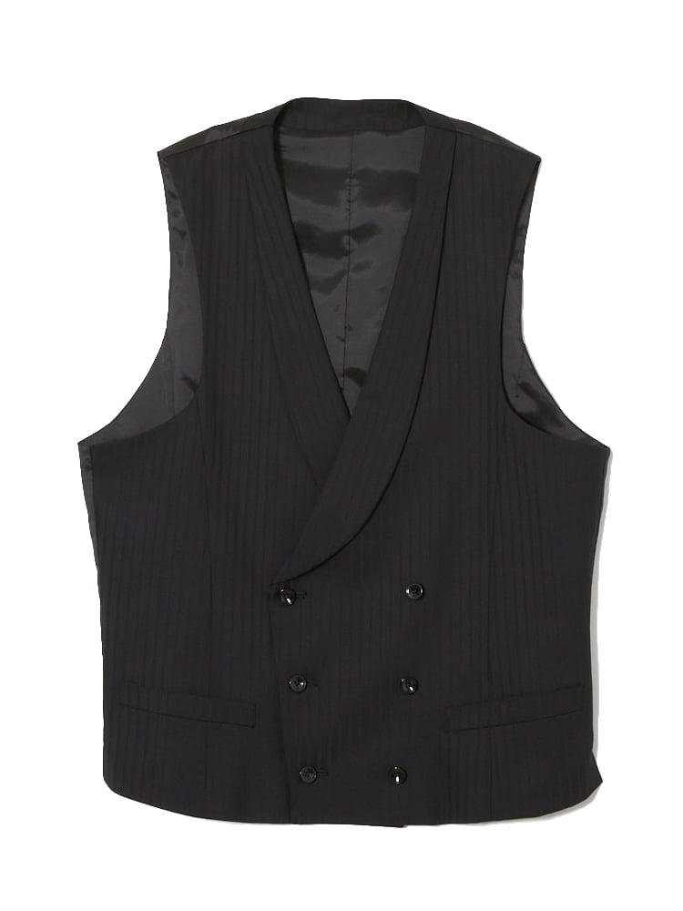 逃げ路 メンズスーツ 釦 ネロスリム ピークダブルベストショールカラー2way 黒ん坊 秋冬 A5 A6 A8 Y3 Y4 Y5 Y6 Y7 Y8 はるやま Ezone Co Zm