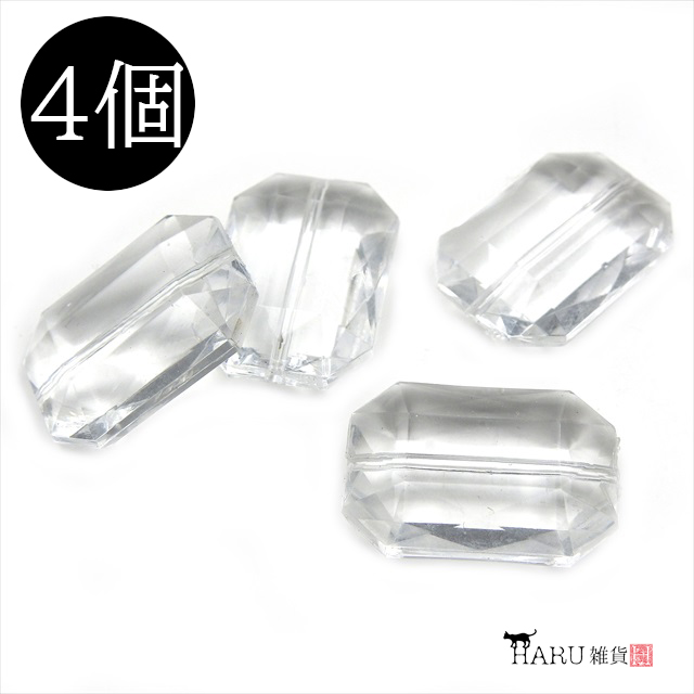 アクリル  クリアパーツ 50個 セット 全8色】50個セット アクリル ミラーパーツ その他素材 Hapipa