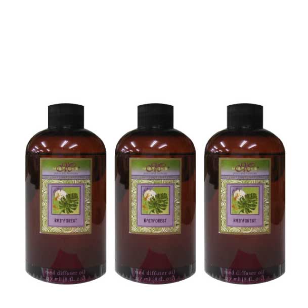 MISTICKS REED DIFFUSER OIL REFILL RAINFOREST 3PCS / ミスティックス リードディフューザー オイル リフィル レインフォレスト 3本セット / 詰替用|HARVEST MARKET