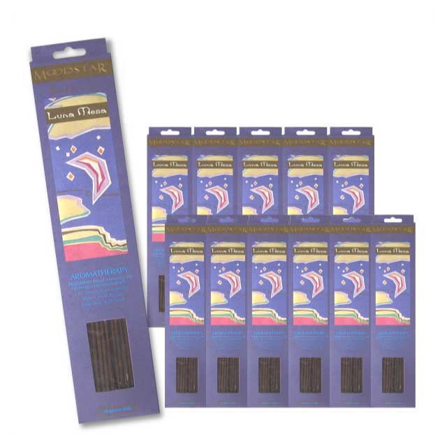 MOODSTAR INCENSE STICK LUNA MESA 12PCS / ムードスター インセンス スティック ルナメサ 12個セット(240本）/ Room Fragrance お香