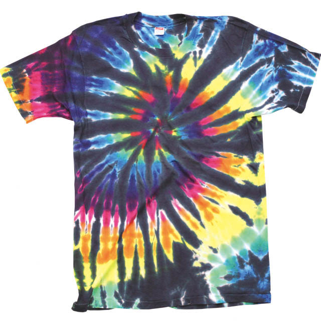 【 EXTREME ON HANES TIE-DYE TEE 】【 エクストリーム オン ヘインズ Tシャツ 】ヒッピー 染物 タイダイ
