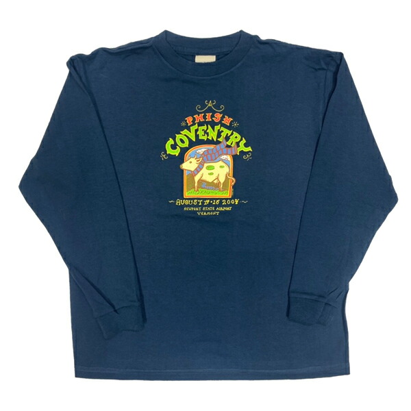 PHISH ロングスリーブTシャツ 楽天市場】PHISH RAINBOW LOGO ON BLUE LONG SLEEVE