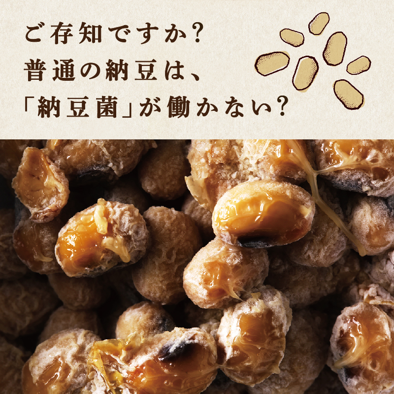 【メール便送料無料】粉なっとう[あらびき] 84g 小さじ1杯に納豆10パック分の納豆菌が生きているサプリメント/納豆キナーゼ/ポリアミン/食物繊維#四国阿波はすや