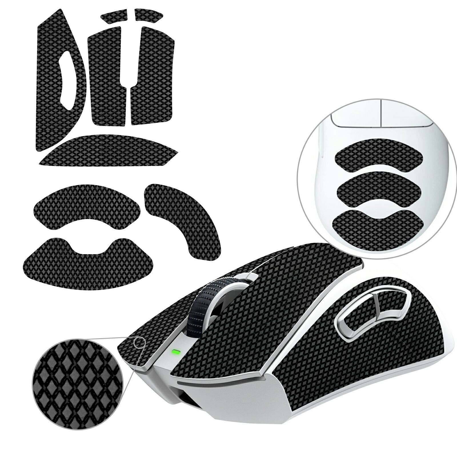 【楽天市場】TALONGAMES マウスグリップ テープ Mouse Grip Tape Razer Deathadder V3 Pro 用