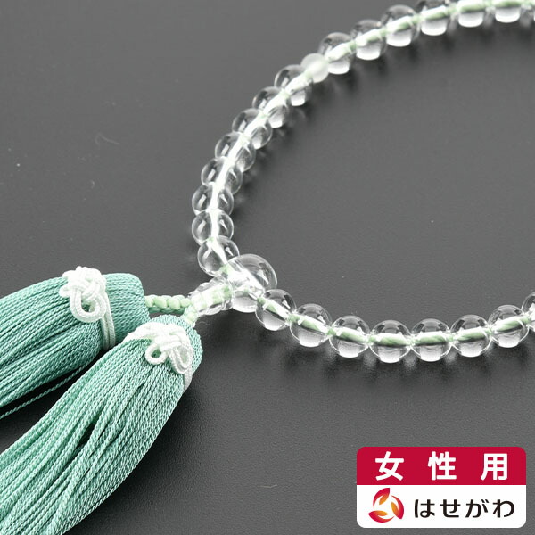 【P3倍+クーポン!～4/9限定】 数珠 女性用 数珠 女性【結念珠（むすびねんじゅ） 叶房 セイジ】お仏壇のはせがわ