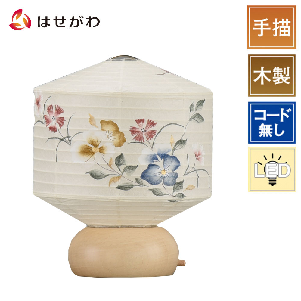 楽天市場】盆提灯 盆ちょうちん 新型提灯 おしゃれ かわいい LED