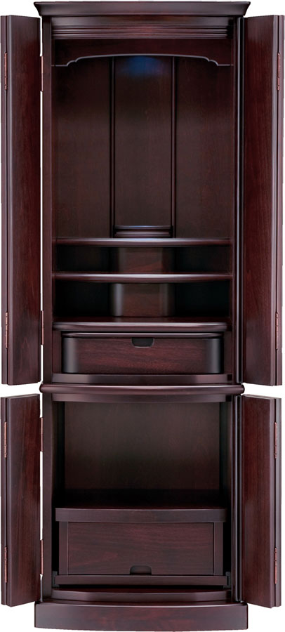 楽天市場】仏壇 深みのあるワインカラー メルモ ワイン色【モダン仏壇