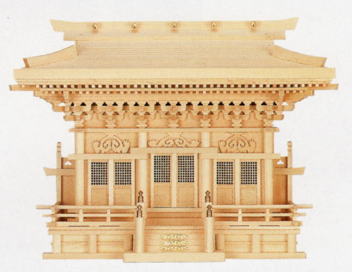 神棚 御膳上等 高殿（背高印字機）木曽桧 通し大屋根集まり付き添い人 貨物輸送無料
