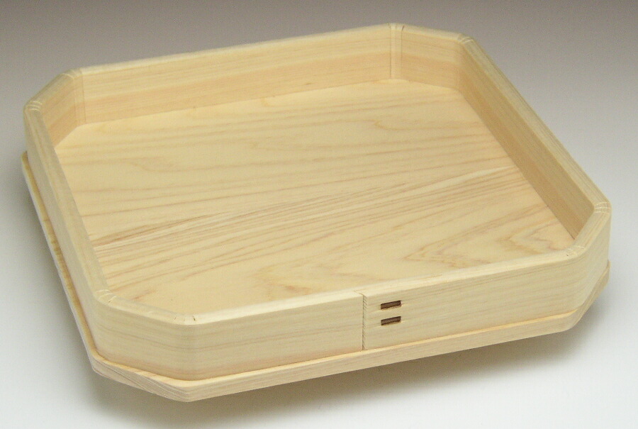 楽天市場】特製品 折敷 6寸 (六寸)(巾18センチ) 国産 ひのき 楽天市場】特製品 折敷 6寸 (六寸)(巾18センチ) 国産 ひのき