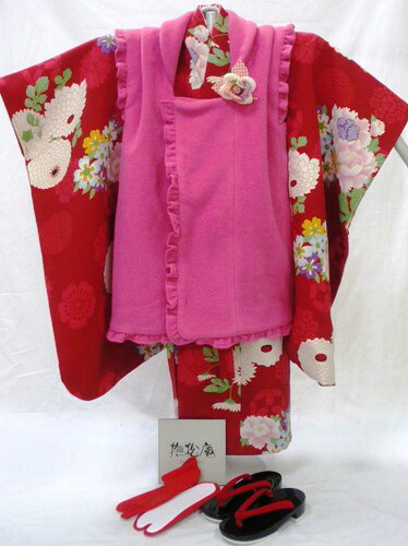３才被布６点セット【撫松庵】【特価品】【日本製】【３歳】【七五三】