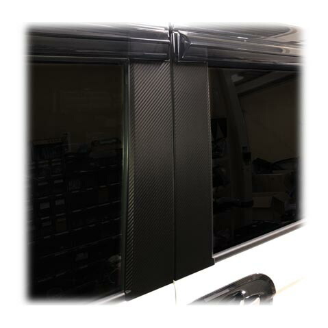 カーボンシート N-BOX・N-BOXカスタム JF3/4 ピラーフルセット無限バイザー用 ハセプロ マジカル ホンダ CPH-VFM69