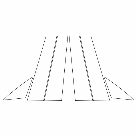 【20%OFFは4/24-27】カーボンシート ハセプロ マジカルカーボン ピラー Aクラス V177セダン 2019.7~