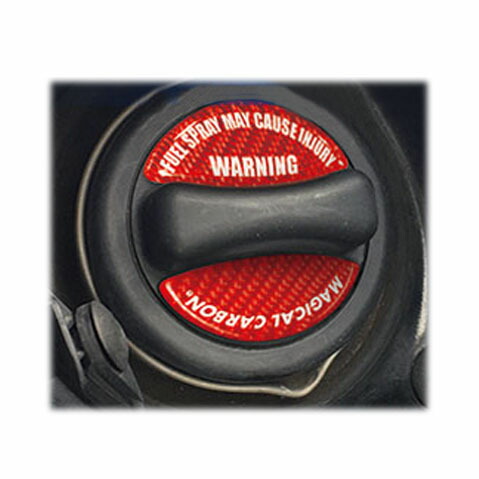 ◎VW＆Audi◎m+フューエルキャップカバー/クローム×ブラック◎新品/