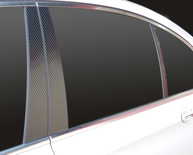 カーボンシート ハセプロ マジカルカーボン ピラーセット BMW 7シリーズ F01/02/04 2009.03～ CPB-30