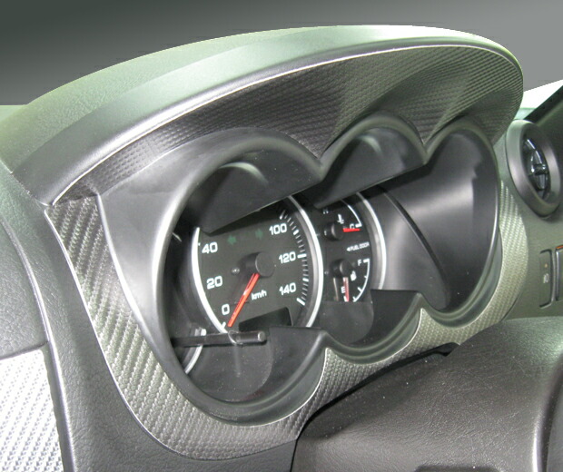 楽天市場】コペン L880 メーターフード （カーボン製/クリア塗装済