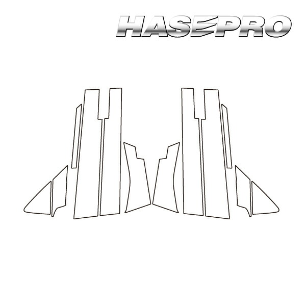 【20％OFFは4/1-10まで】カーボンシート デイズ ハイウェイスター B40系 ピラー バイザーカット アートシートNEO ハーフグロス 外装 傷防止 汚れ 保護 日産 ハセプロ MSNHG-PN62V