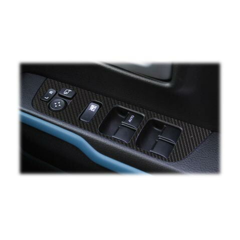 【20％OFFは14-18まで】カーボンシート ハスラー ドアスイッチパネル ハセプロ マジカルカーボン スズキ MR52S/92S 4,417円