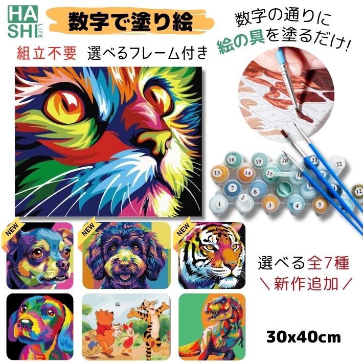 楽天市場】数字で塗り絵 予備 追加 絵の具 【直接お問合せください