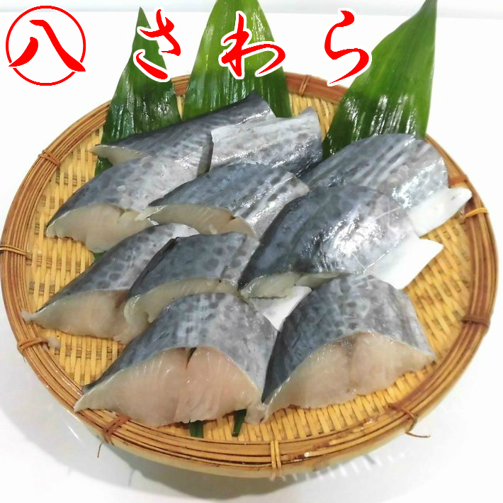 市場 骨無し 鰆 さわら サワラ 寿司 冷凍 切身 真空パック 10切入 青魚 70g