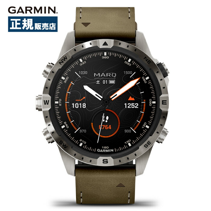 Garmin ガーミン Business Athlete MARQ Adventurer (Gen 2) 見澄ます 冒険 010-02648-D2  スマートウォッチ 山登り トレッキング アウトドア 殊のほか計 空圧計 羅針盤 血中O気泡管水準器 心臓の鼓動計 GPS ロング乾電池