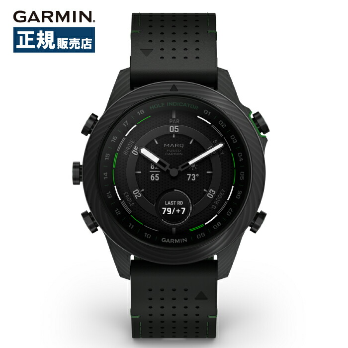 Garmin ガーミン MARQ Golfer 目じるし ゴルフプレイヤー (Gen 2) Carbon Edition 010-02722-C2 スマートウォッチ ゴルフ  Suica  GPS 高低差 五線譜 律動的な調子 炭素 キャディ 告げ知らせる 風速 雨合羽 快い音