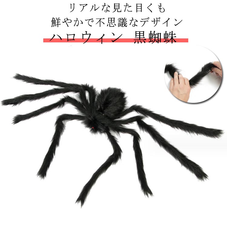 楽天市場】おもちゃ 蜘蛛 黒蜘蛛 クモ スパイダー お化け屋敷