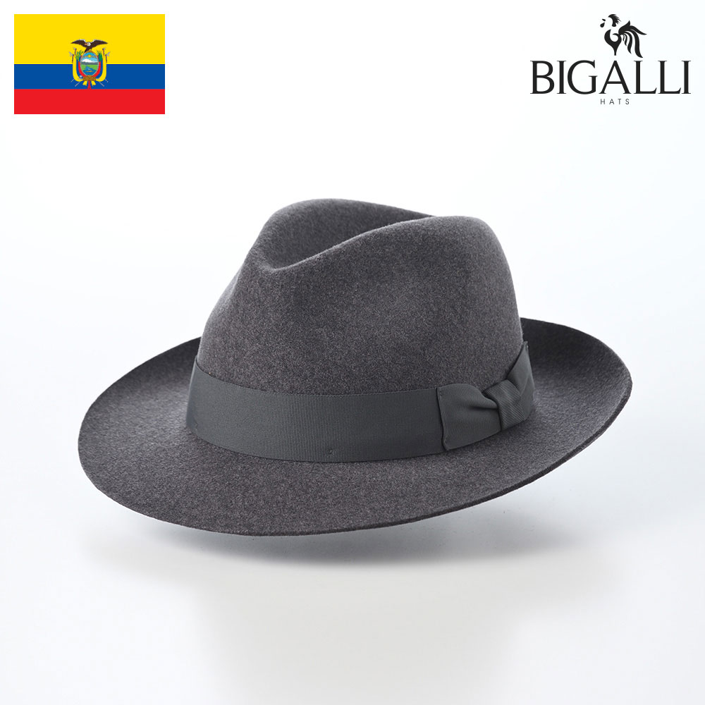 ボーラーハット(BIGALLI) 楽天市場】BIGALLI ボーラーハット フェルトハット 帽子 メンズ