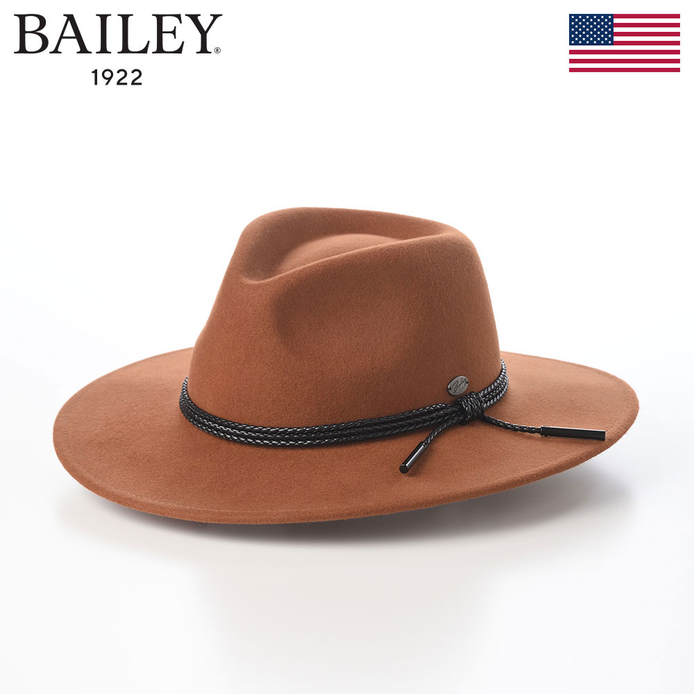 楽天市場】BAILEY 中折れハット フェルト帽 帽子 メンズ レディース 秋