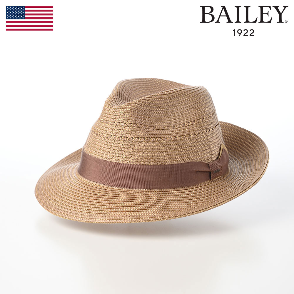 中折れハット ブレードハット メンズ レディース 春 夏 アメリカ リゾート 旅行 BAILEY ベイリー ELI BRAID HAT ドリフトウッド 熱中症 暑さ UV 紫外線対策 ギフト プレゼント|メンズハット・帽子専門店 時谷堂