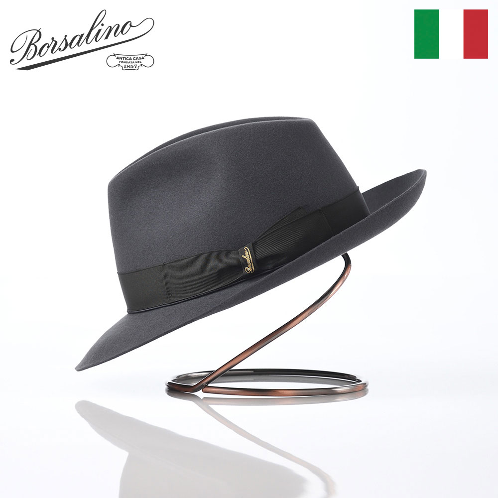 【楽天市場】Borsalino ボルサリーノ 中折れハット ビーバー