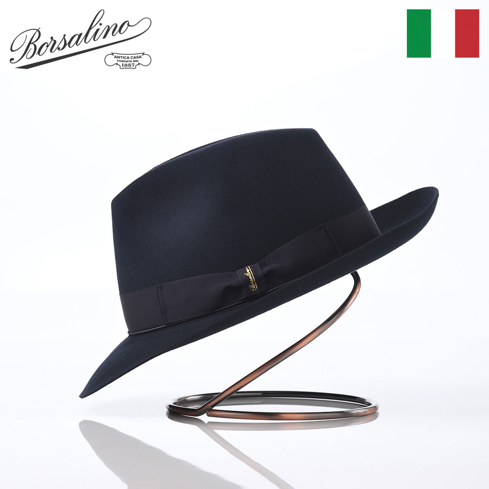 【楽天市場】Borsalino ボルサリーノ 中折れハット ビーバー